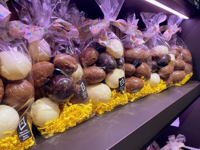 Zak gemengde paaseieren 350 gr.