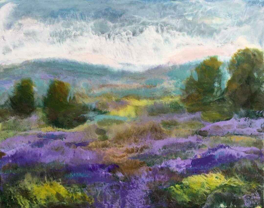 &quot;Topped Off in Lavender,&quot; by Nadine Koski