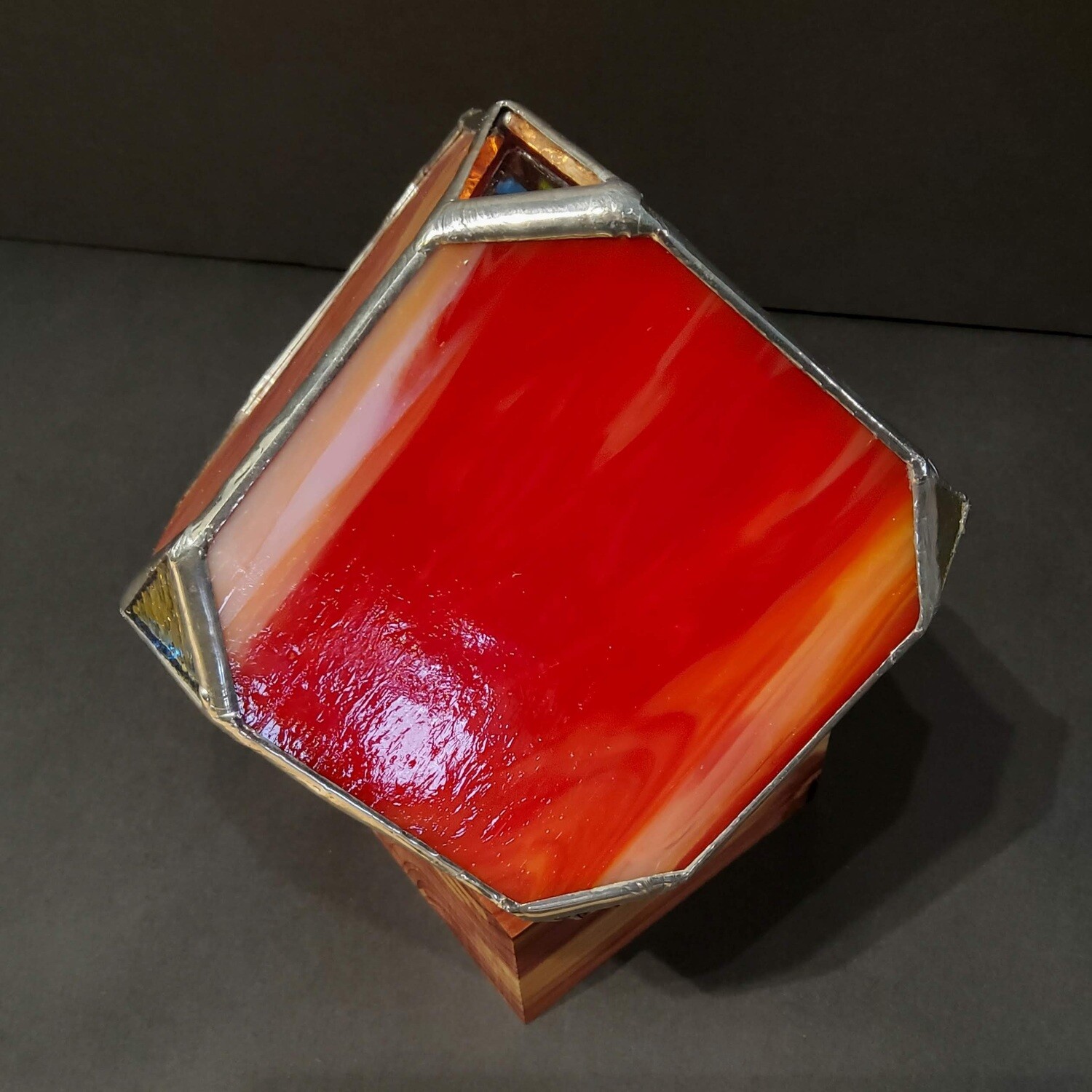 Red Cube Kaleidoscope by Richard Foster