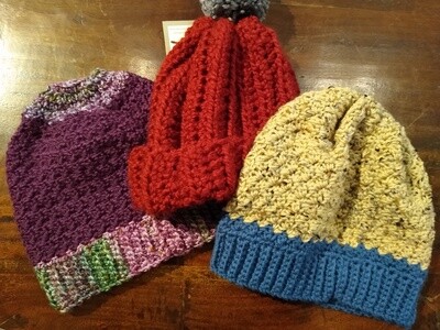 Janie Dunn Crocheted Caps