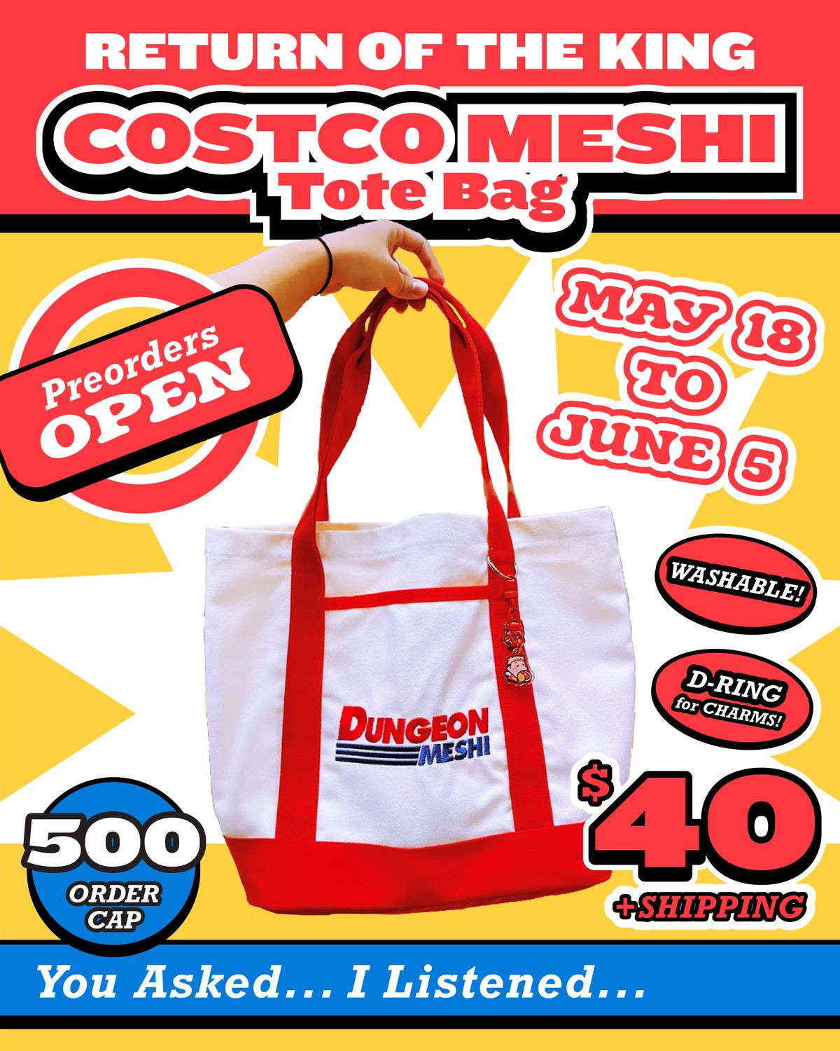 COSTCO MESHI TOTE