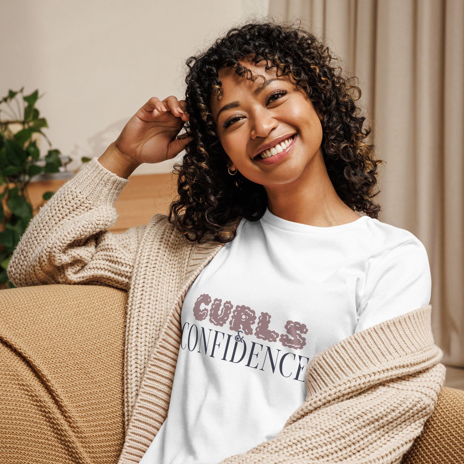 Curls &amp; Confidence Soft Tee