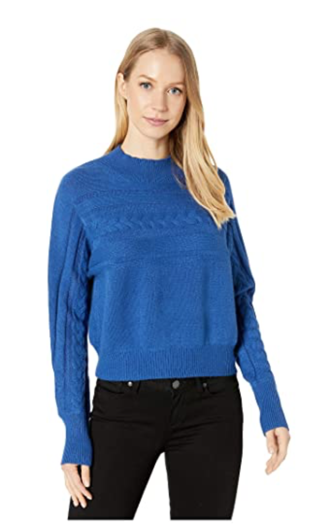 Royal Cropped Sweater