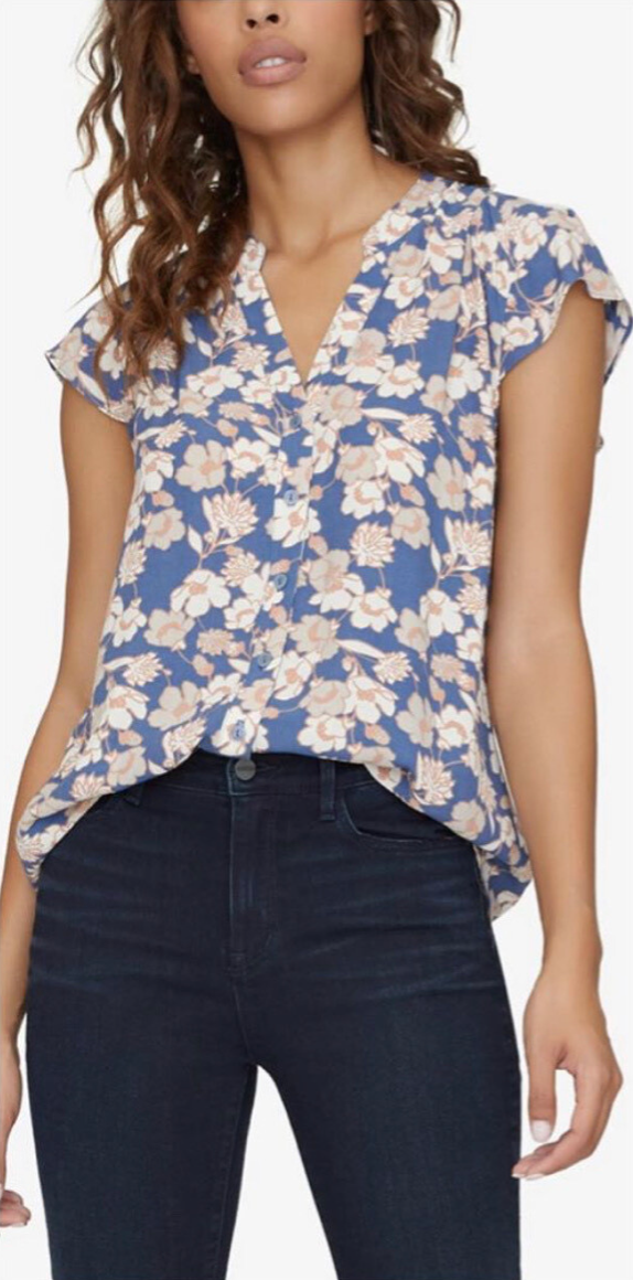 Floral Tiffany Blouse