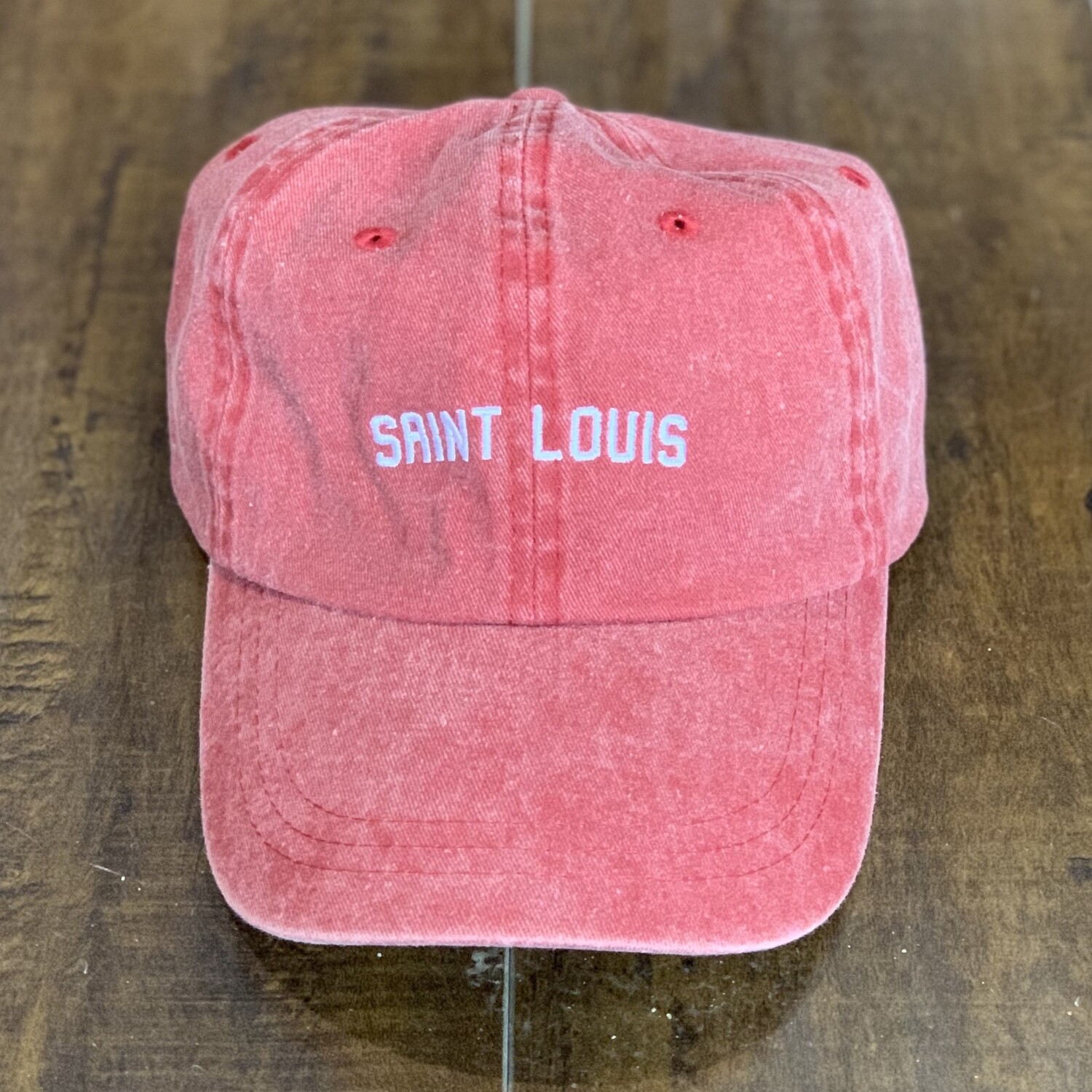 Red Saint Louis Ballcap