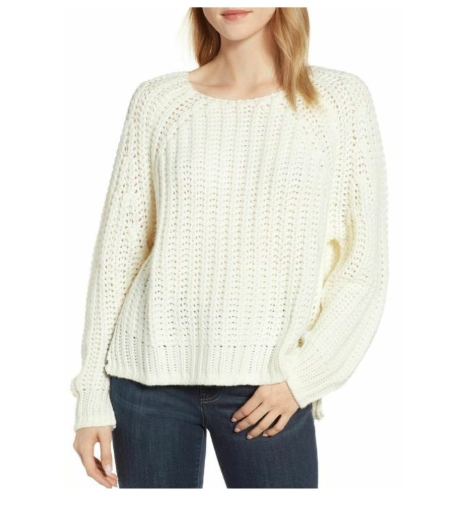 Ivory Page Sweater