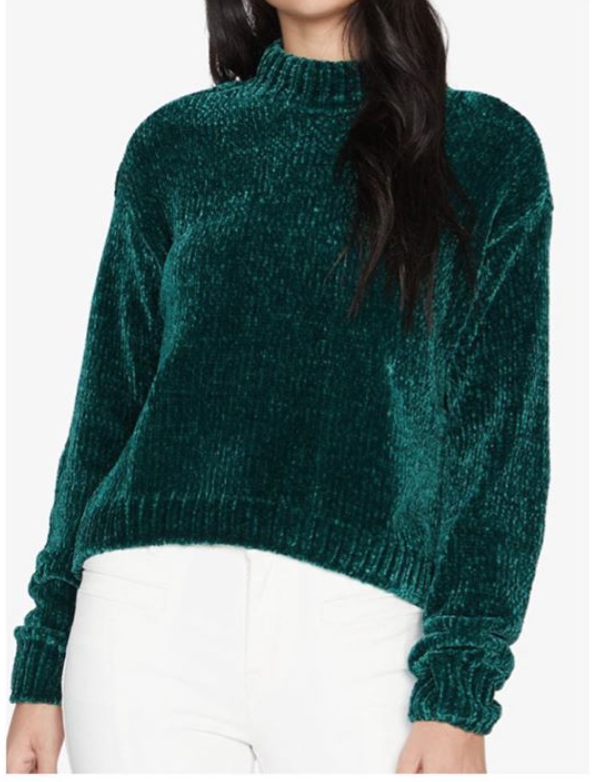 Emerald Chenille Sweater