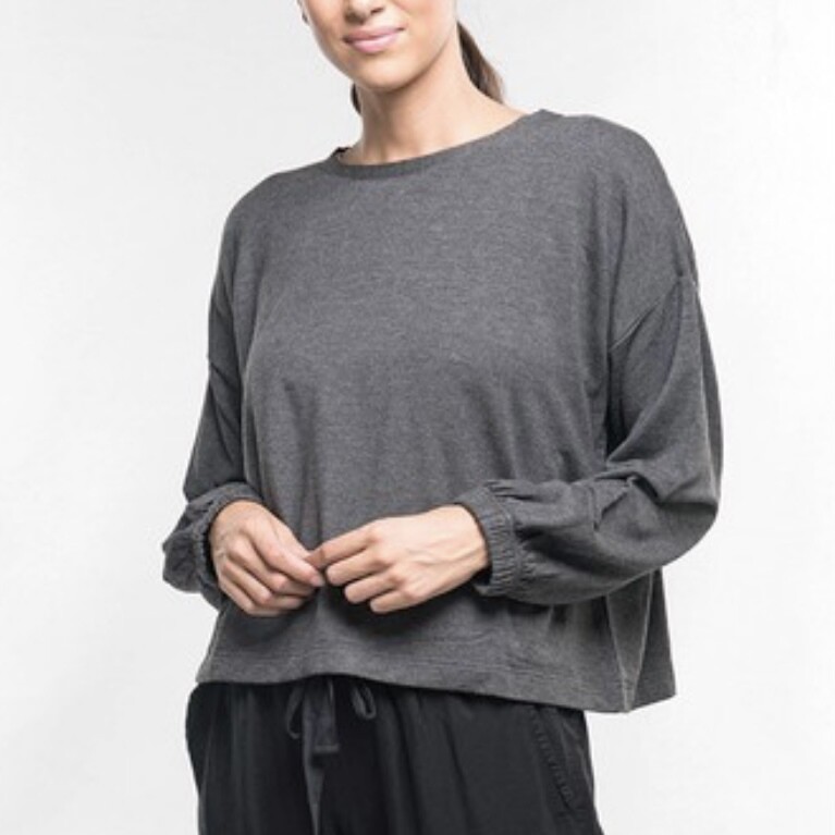 Charcoal Cozy Pullover
