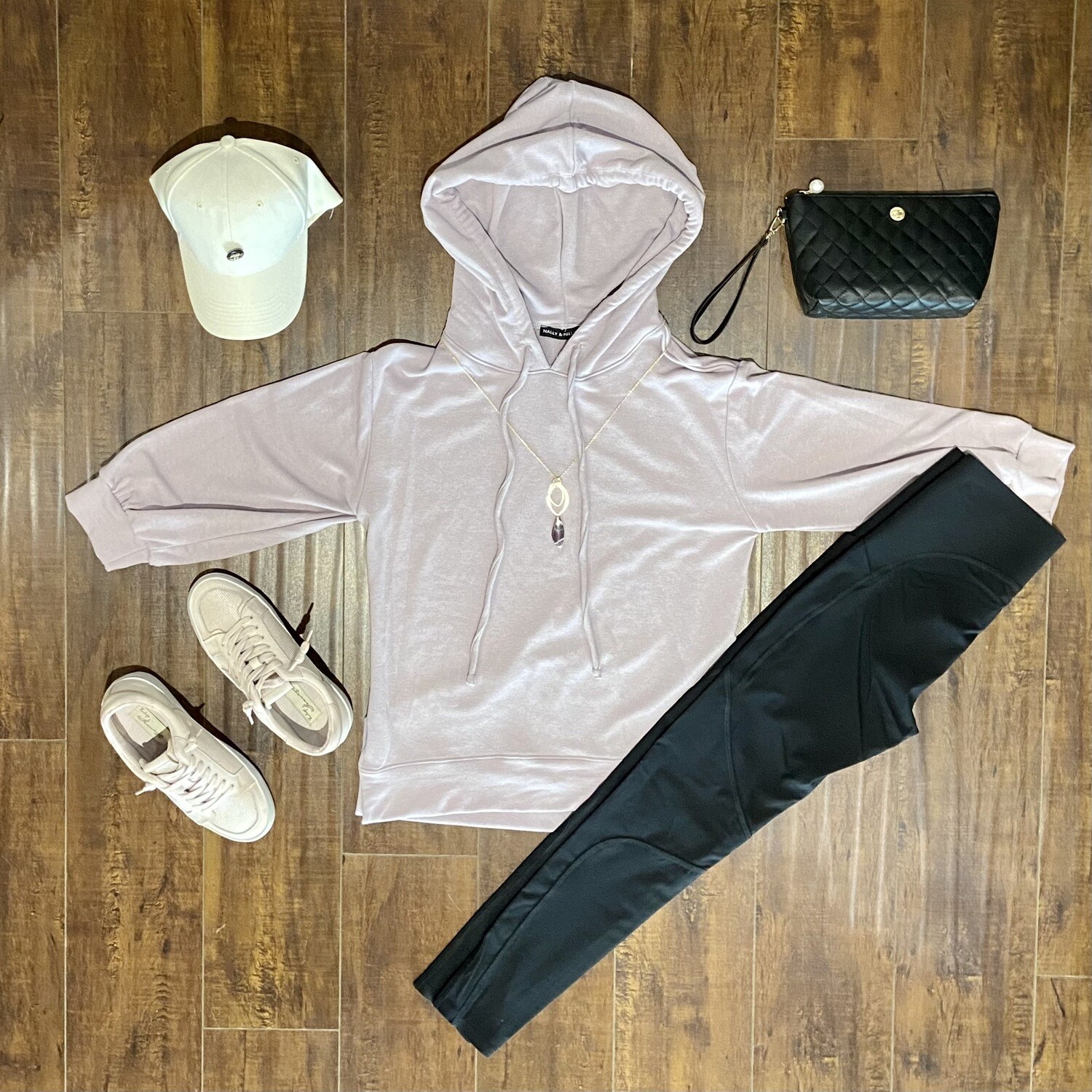 Lilac French Terry Hoodie