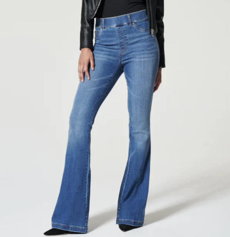 Pull-On Flare Jean