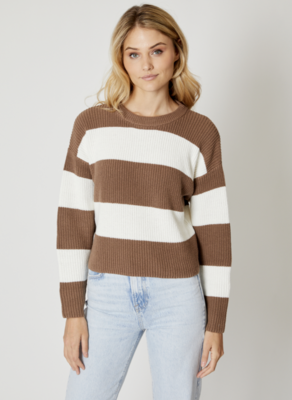 Espresso Stripe Sweater