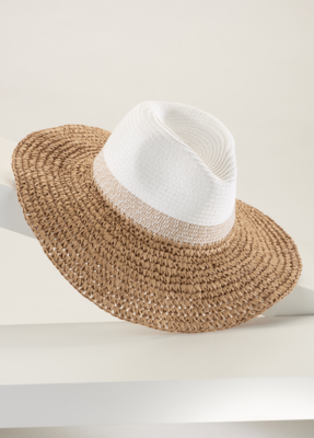 White Sand Straw Hat