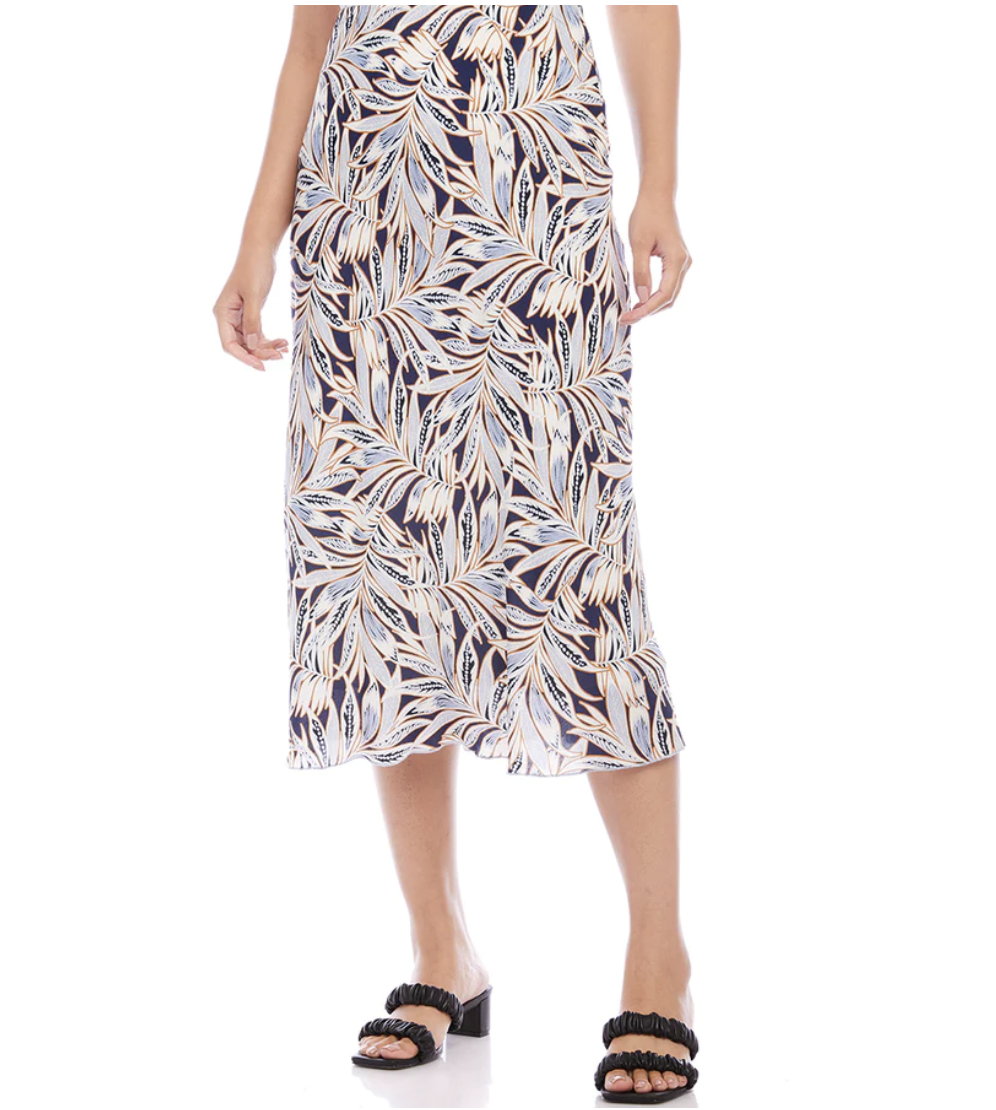 Palms Midi Skirt