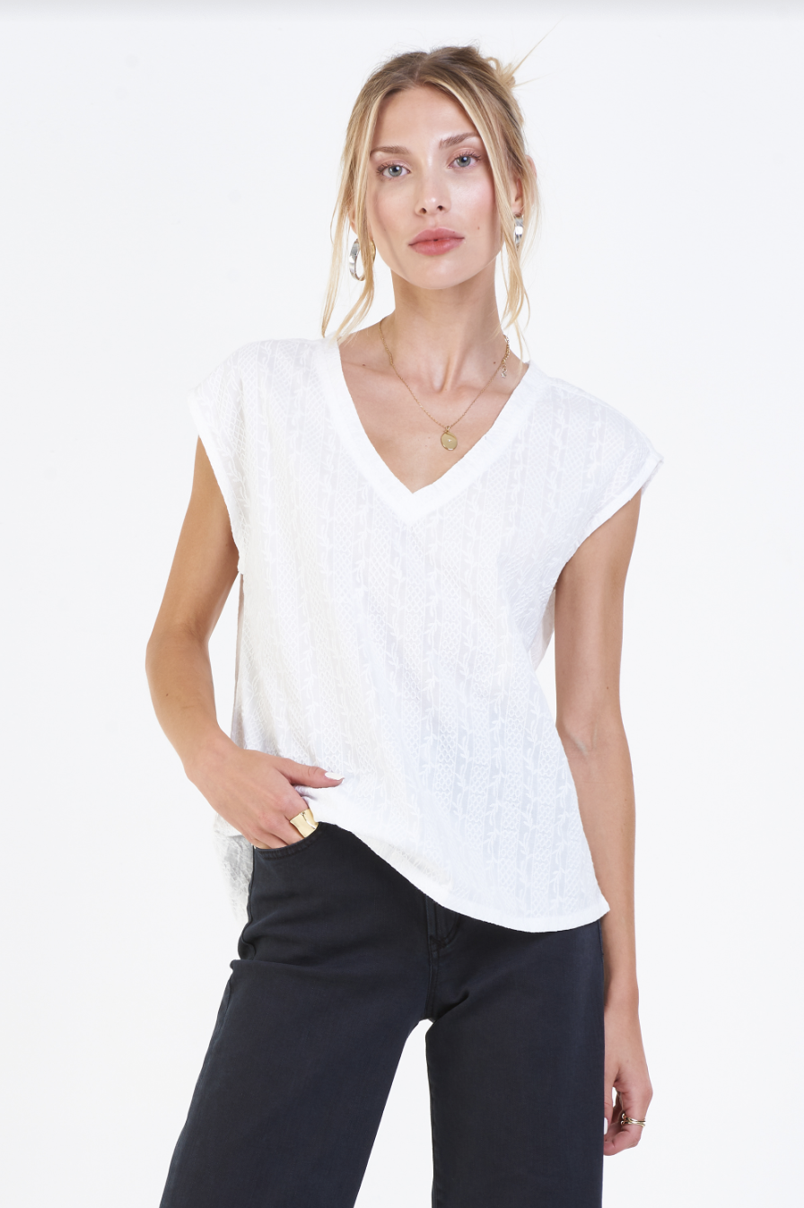 White Lace Yanis Top