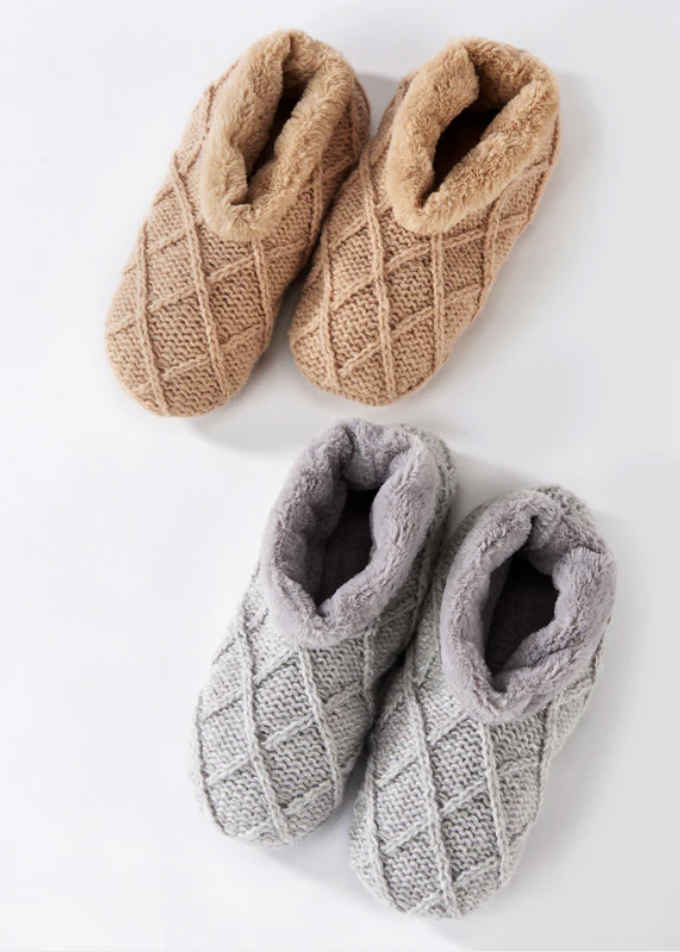 Quilted Knit Slipper