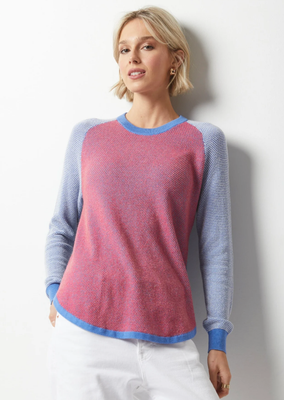 Blue/Orange Multi Sweater