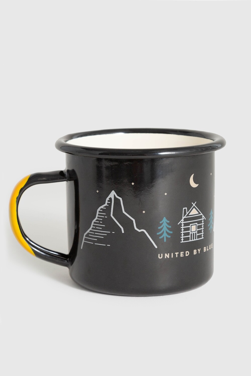 GET LOST 12 OZ STEEL ENAMEL MUG