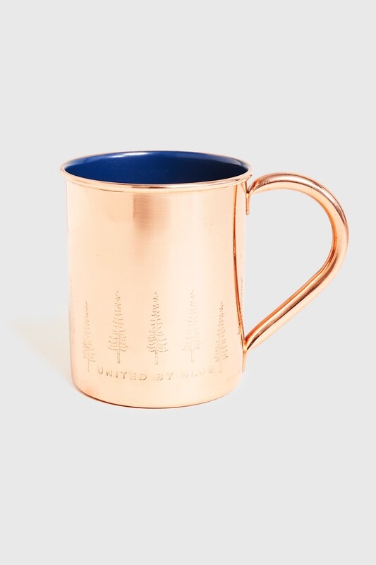 EVERGREEN 14 OZ COPPER MULE MUG