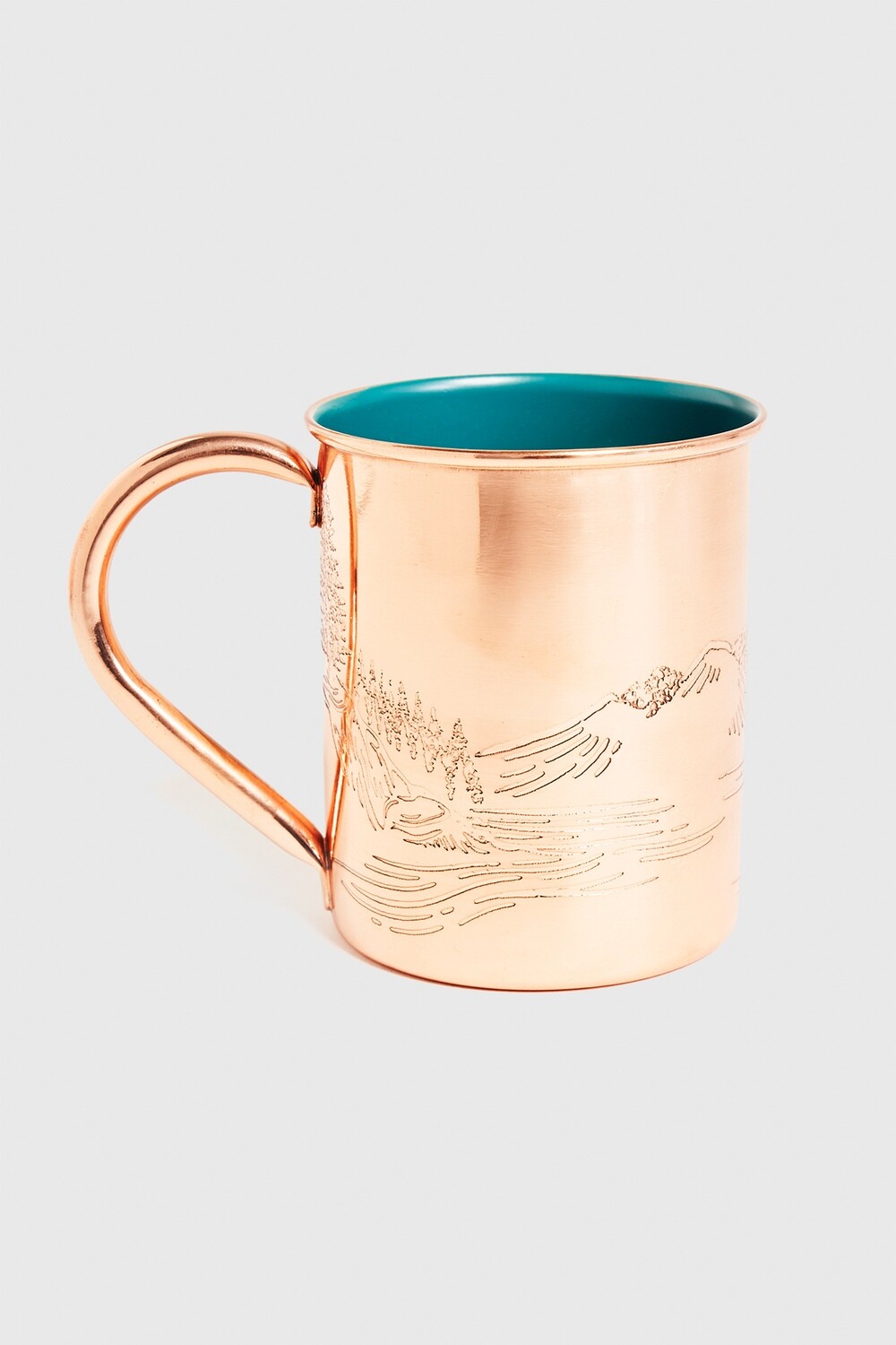 WATERFALL 14 OZ COPPER MULE MUG