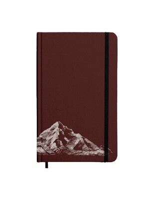 MAROON TRAVELER JOURNAL 100% RECYCLED PAPER