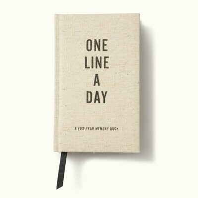 CANVAS ONE LINE A DAY JOURNAL