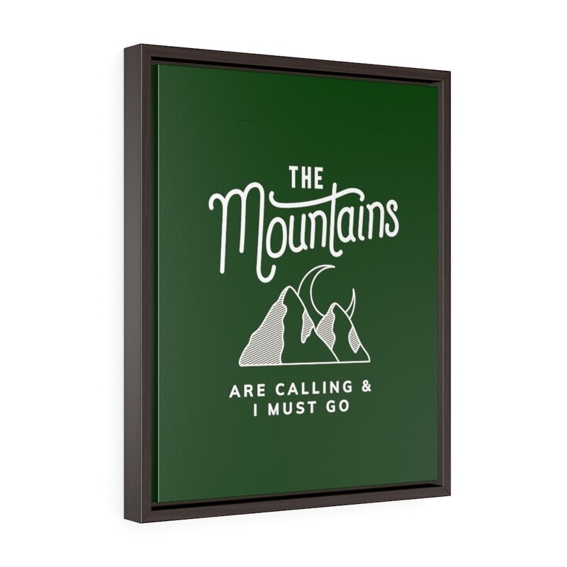 JOHN MUIR PREMIUM GALLERY WRAP CANVAS