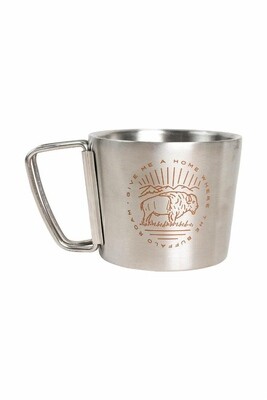 ROAM 12 OZ STAINLESS STEEL COMPASS CUP