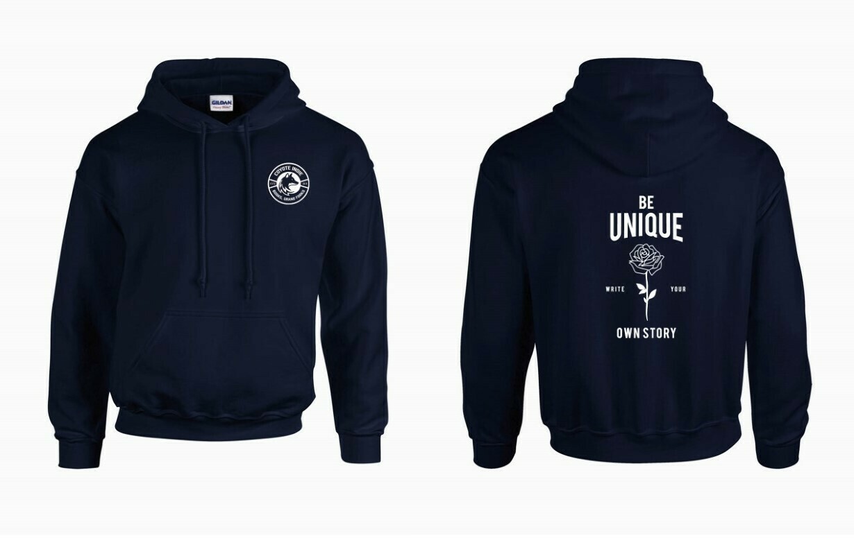 COYOTE INDIE BOOKS PULLOVER - BE UNIQUE - NAVY