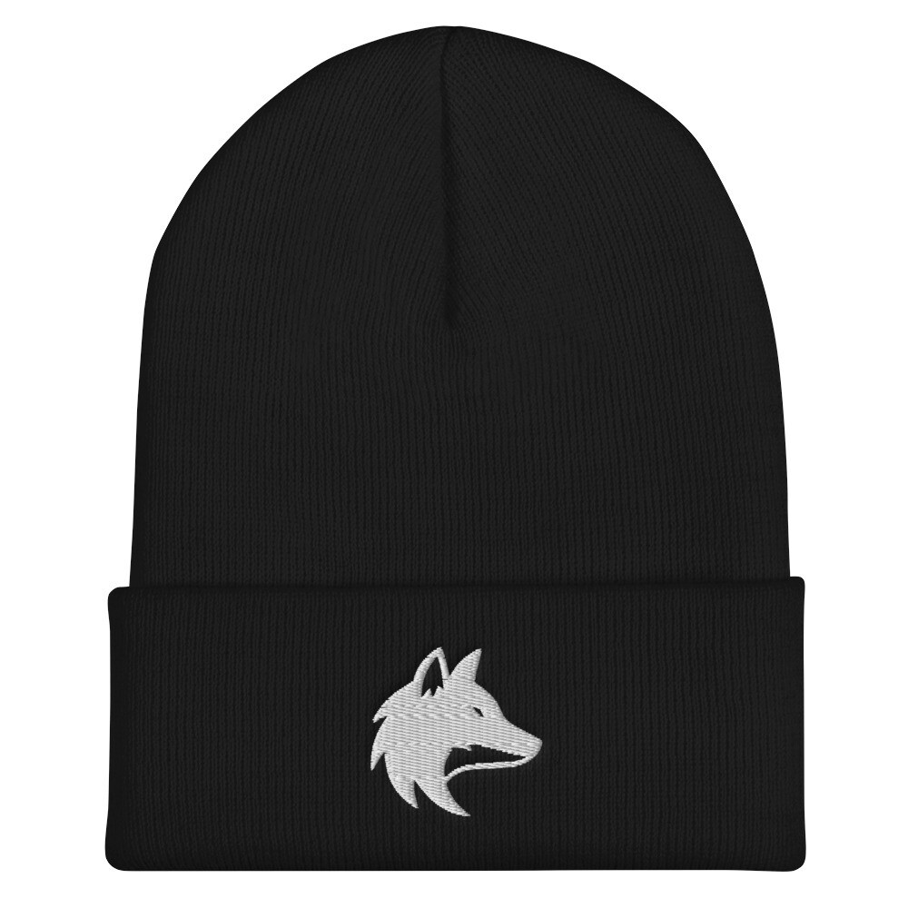 Coyote - Cuffed Beanie, Color: Black