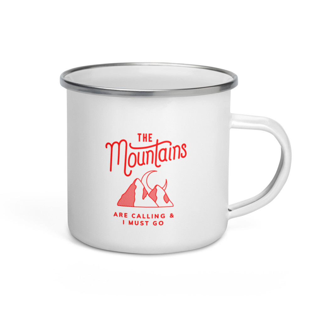 John Muir - Enamel Mug