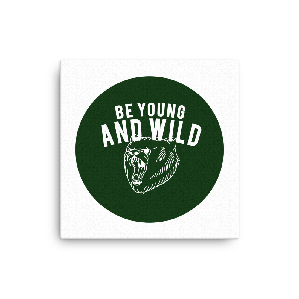 Young &amp; Wild - Canvas, Size: 12×12