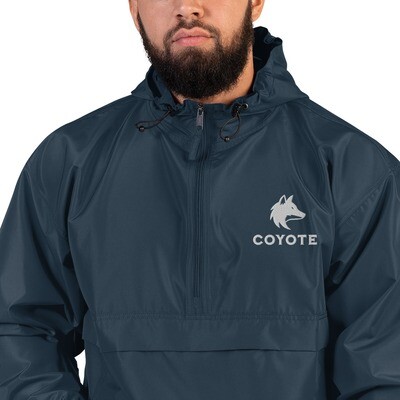Coyote x Champion – Embroidered Packable Jacket