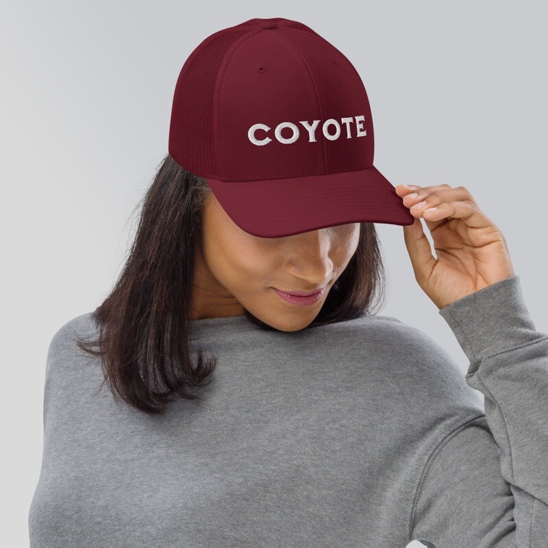Coyote Lettering – Trucker Cap