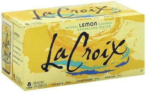 LaCroix - Lemon Sparkling Water