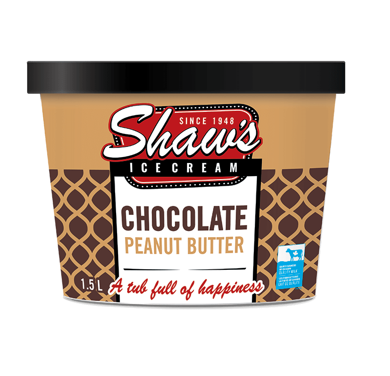 Shaw's Ice Cream - Chocolate Peanut Butter 1.5L