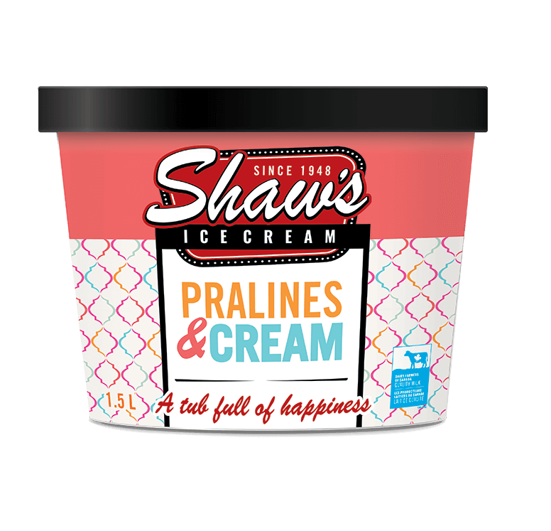Shaw's Ice Cream - Pralines   1.5L