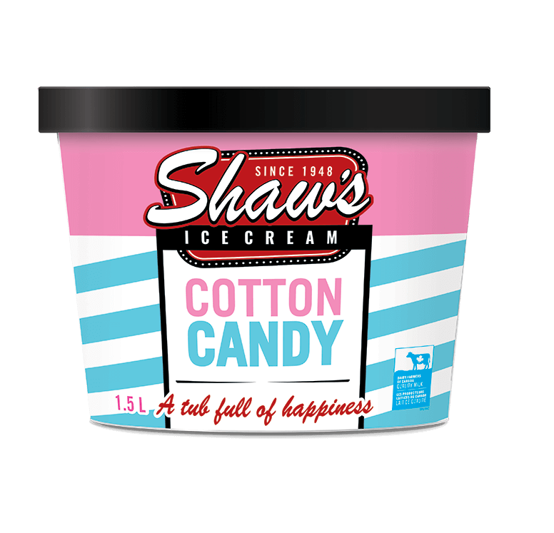 Shaw's Ice Cream - Cotton Candy 1.5L