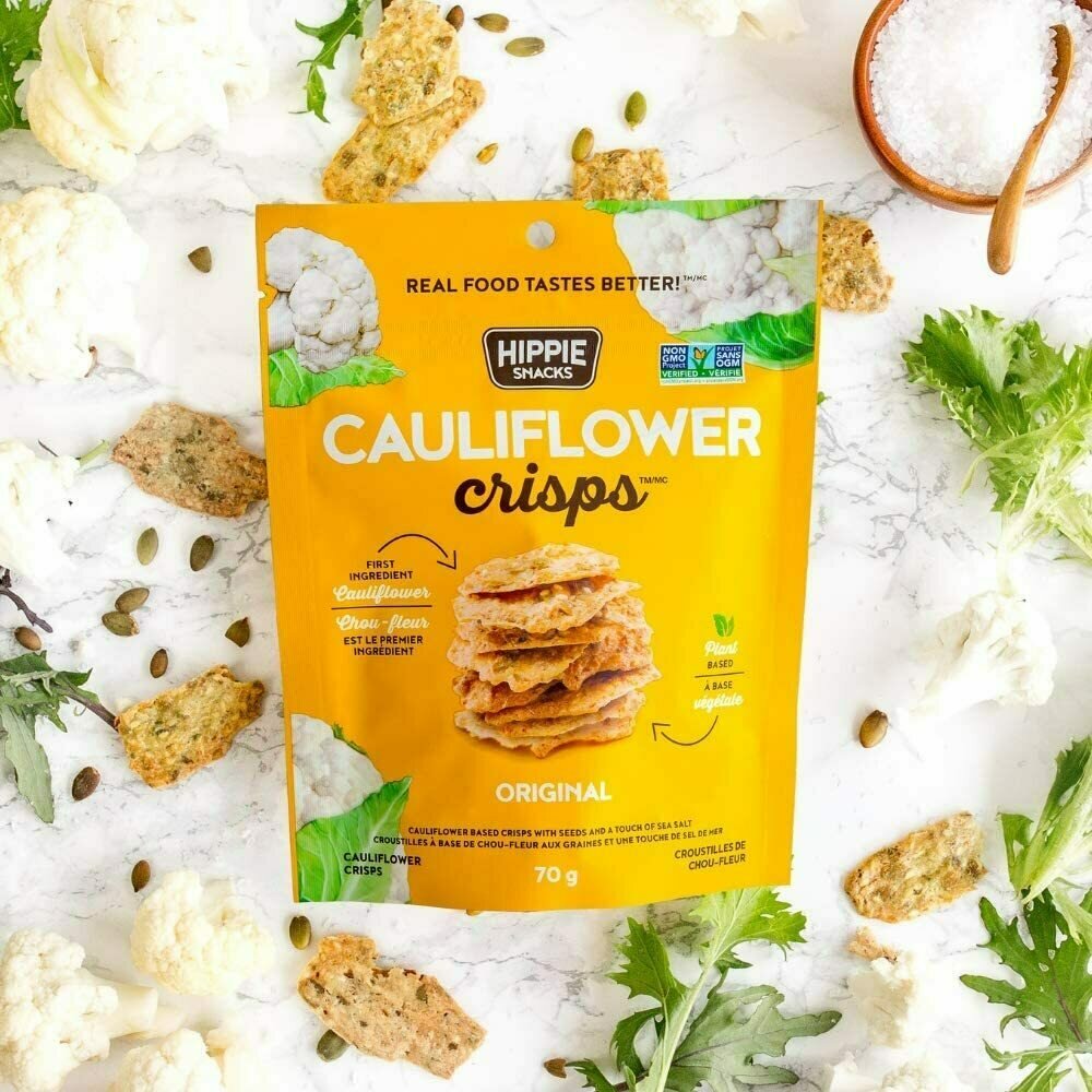 Hippie Foods - Cauliflower Crisps - Original