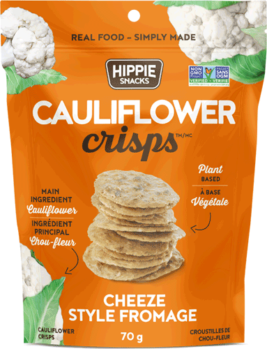Hippie Foods - Cauliflower Crisp - Cheeze Style