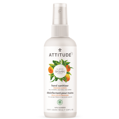 Attitude - Hand Sanitizer Orange Leaves  100ml