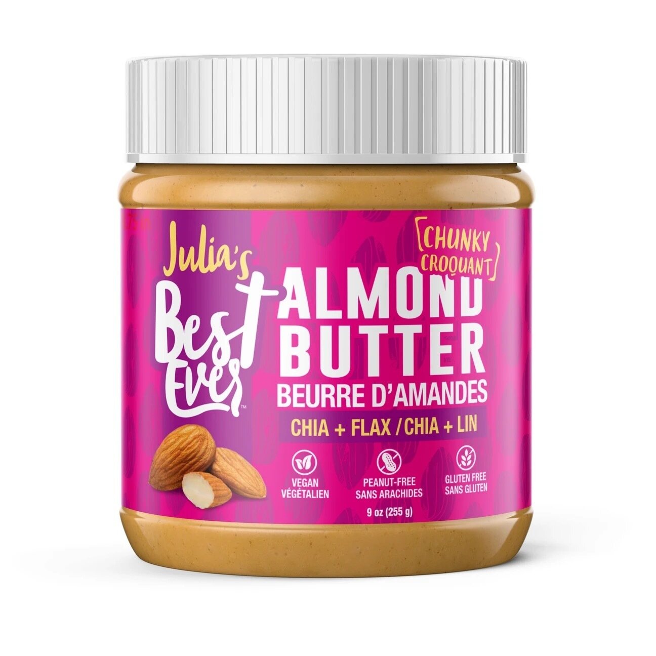 Julia's Best Ever Chunky Almond Butter