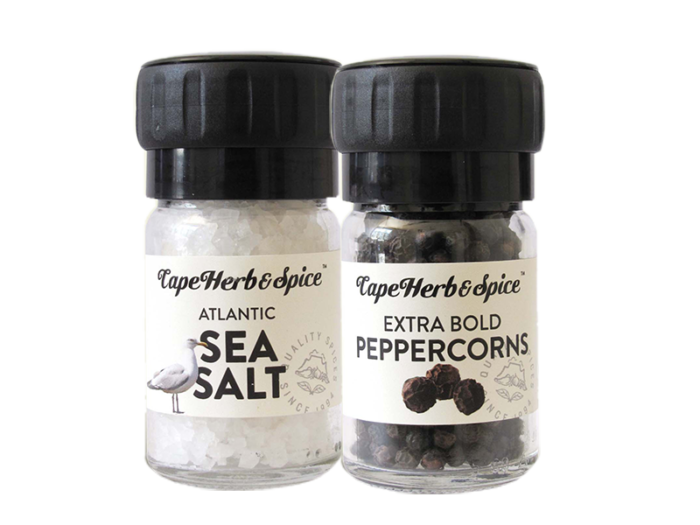 Sea Salt & Peppercorn Mini Grinder