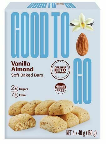Good to Go - Vanilla Almond 4-pack