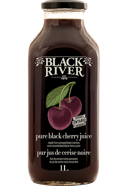 Black River- Pure Black Cherry Juice 1L