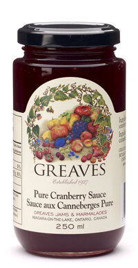 Greaves - Pure Cranberry Sauce
