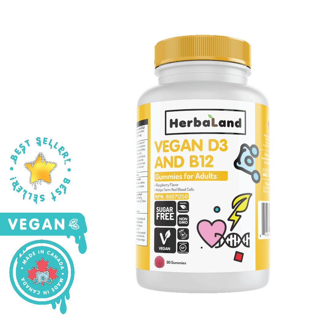 Herbaland - Vegan D3 & B21 Gummy - Adults
