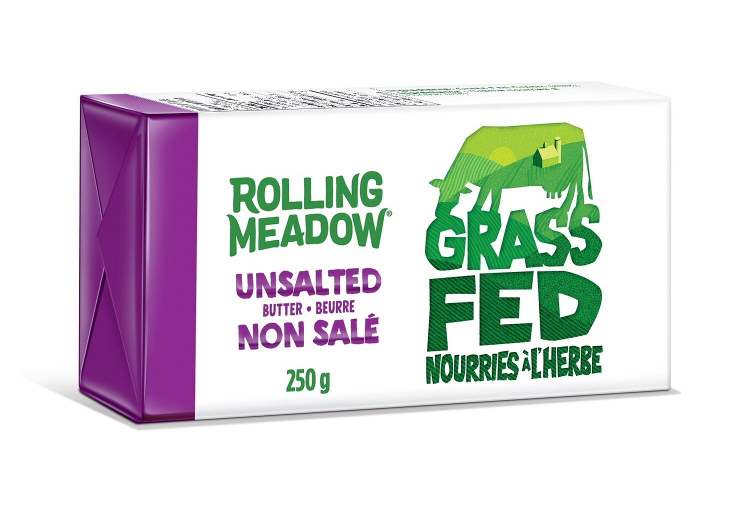 Rolling Meadow - Grass Feed UnSalted Butter 250g