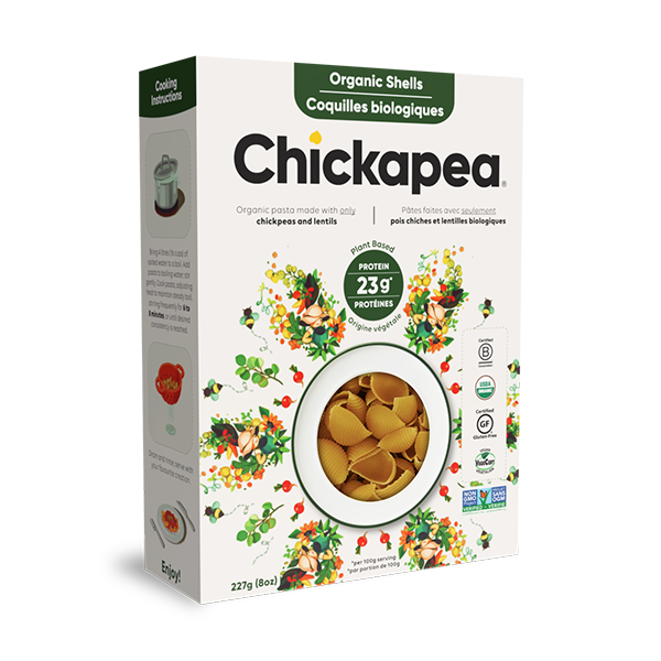 Chickapea Pasta - Shells