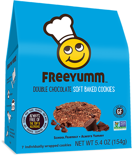 Freeyum - Double Chocolate Cookies