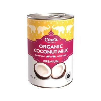 Cha's - Organic Coconut Milk  400ml